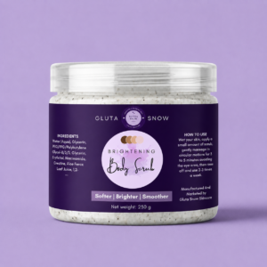 GLUTA SNOW BODY POLISHING  SCRUB (250 G)