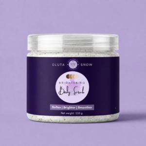 GLUTA SNOW BODY POLISHING  SCRUB (250 G)