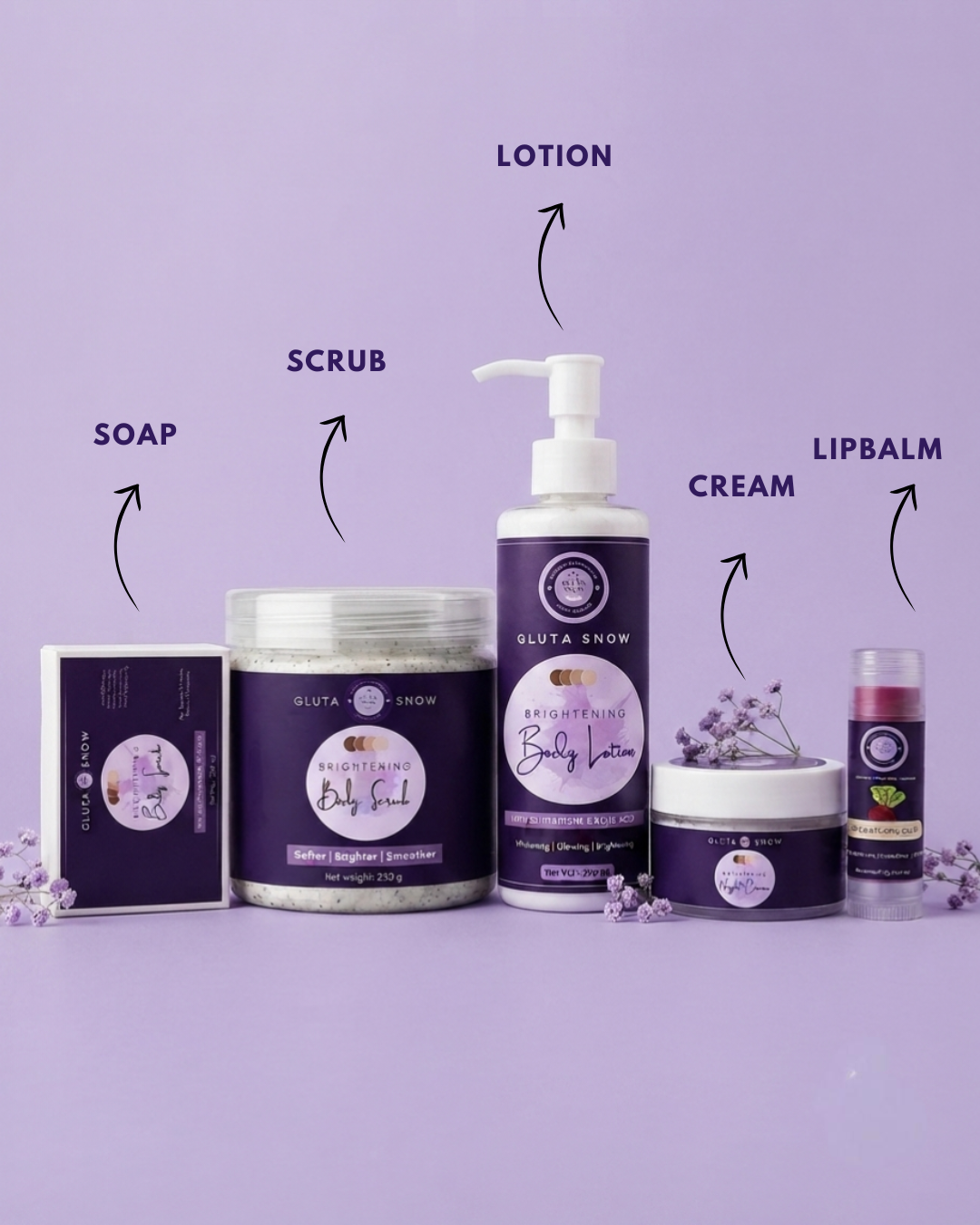 GLUTA SNOW BRIGHTENING BUNDLE